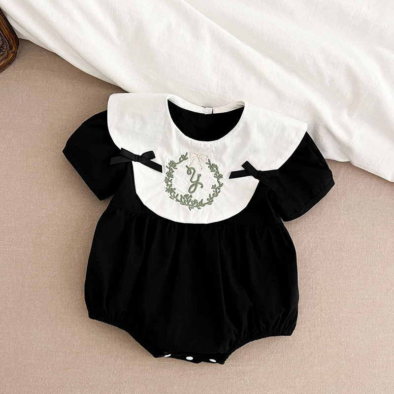 Baby Nursery Embroidery - New Baby Girls Clothing Summer Infant