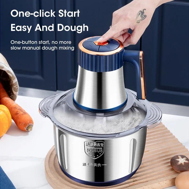 Baby Food Processor - 5L Electric Meat Grinders 304 Stainless