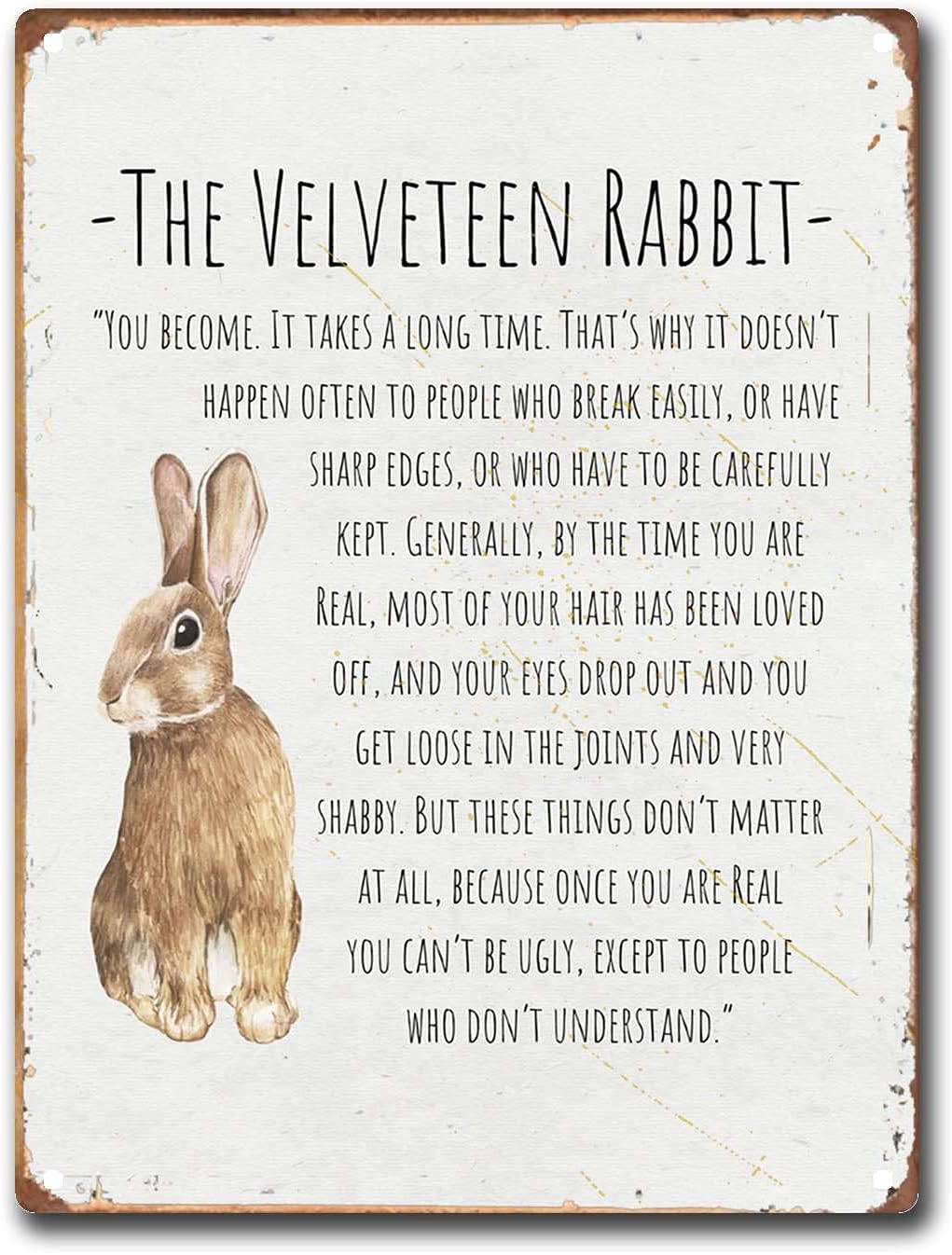 Baby Nursery Vintage - The Velveteen Rabbit Vintage Nursery Wall
