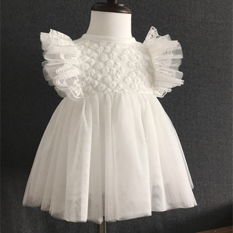 Ruffles Lace Newborn Baby Girl - Baby Nursery Embroidery ulasan dan harga