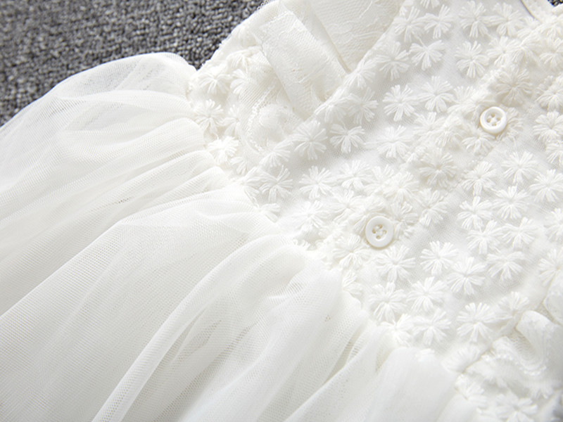 Ruffles Lace Newborn Baby Girl - Baby Nursery Embroidery ulasan dan harga