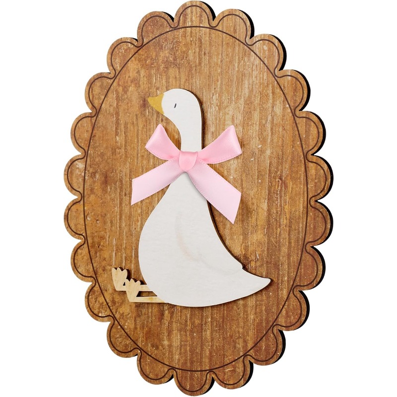 Whimsical Vintage Wooden Goose - Baby Nursery Vintage ulasan dan harga