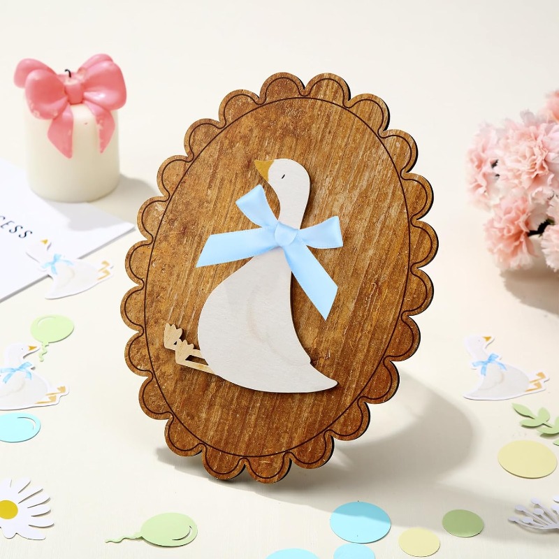 Whimsical Vintage Wooden Goose - Baby Nursery Vintage ulasan dan harga