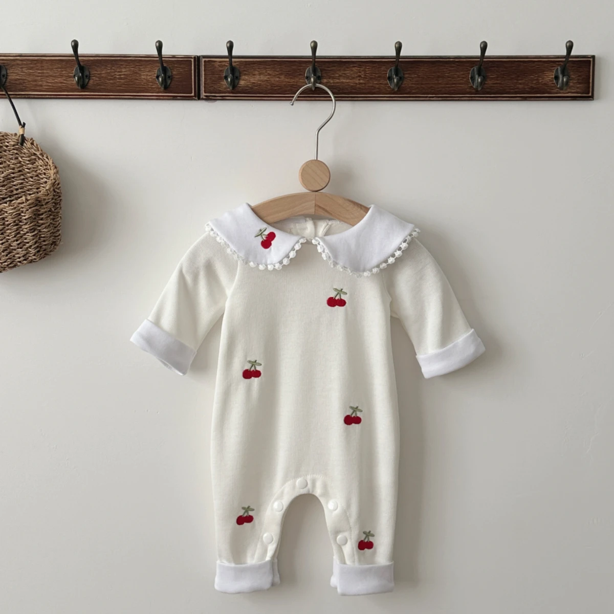 Sweet Cherry Embroidery Baby R - Baby Nursery Embroidery ulasan dan harga