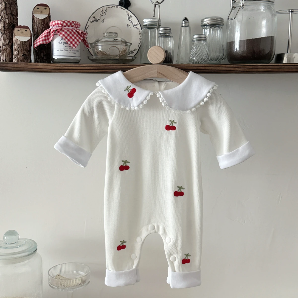 Sweet Cherry Embroidery Baby R - Baby Nursery Embroidery ulasan dan harga