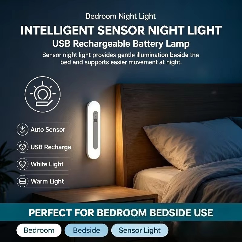 Intelligent Sensor Night Light - Baby Nursery Shelf ulasan dan harga