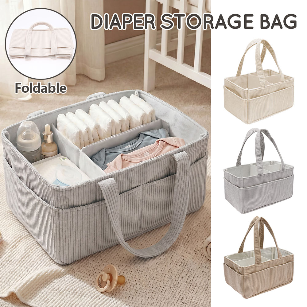 Portable Baby Diaper Caddy Org - Baby Nursery Storage ulasan dan harga