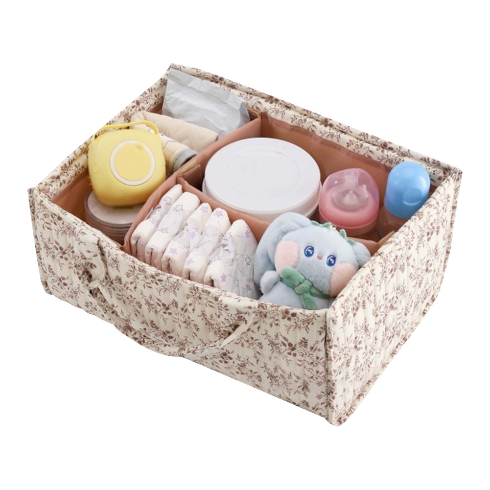 Floral Nursery Storage Basket  - Baby Nursery Essentials ulasan dan harga