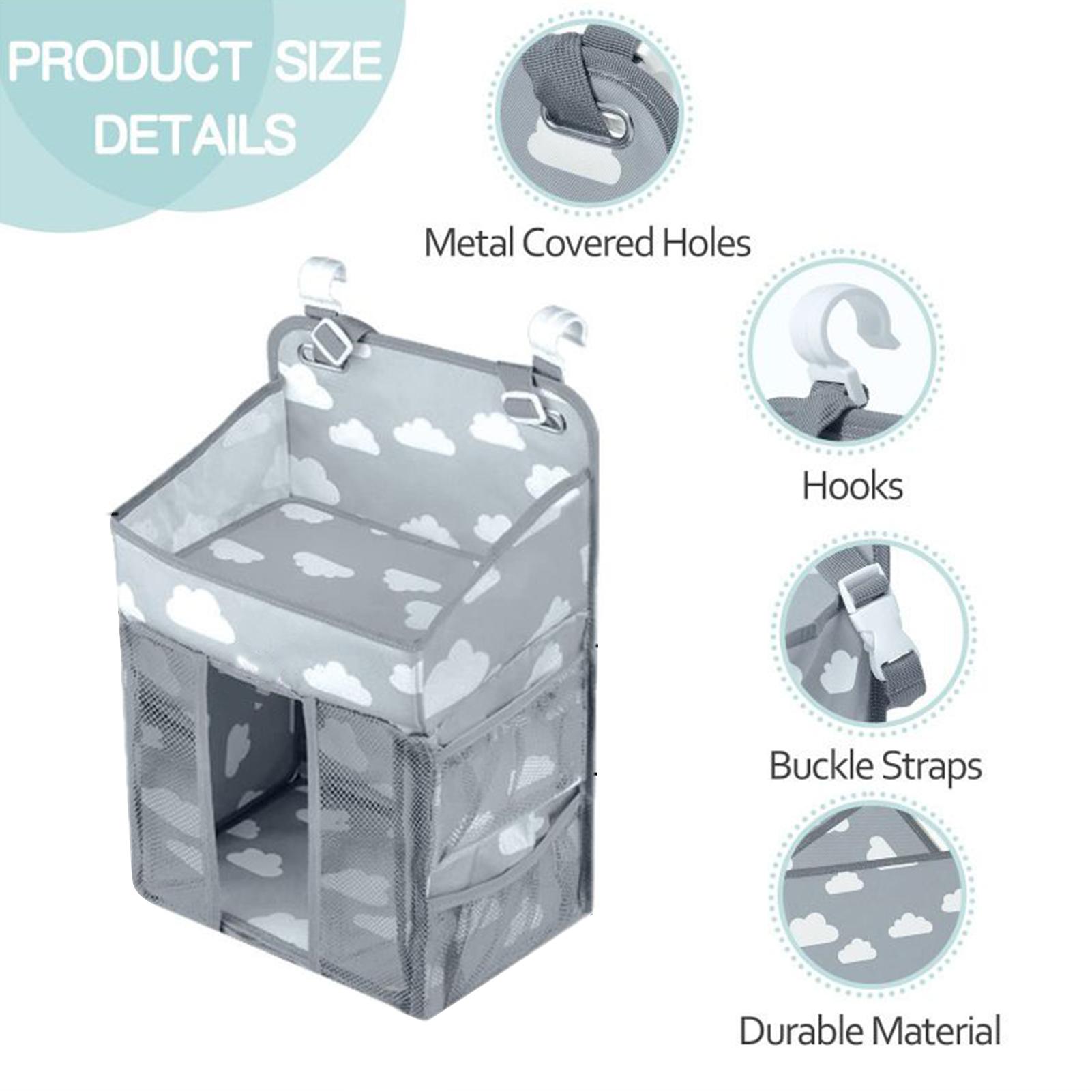 Crib Diaper Organizer Waterpro - Baby Nursery Crib ulasan dan harga