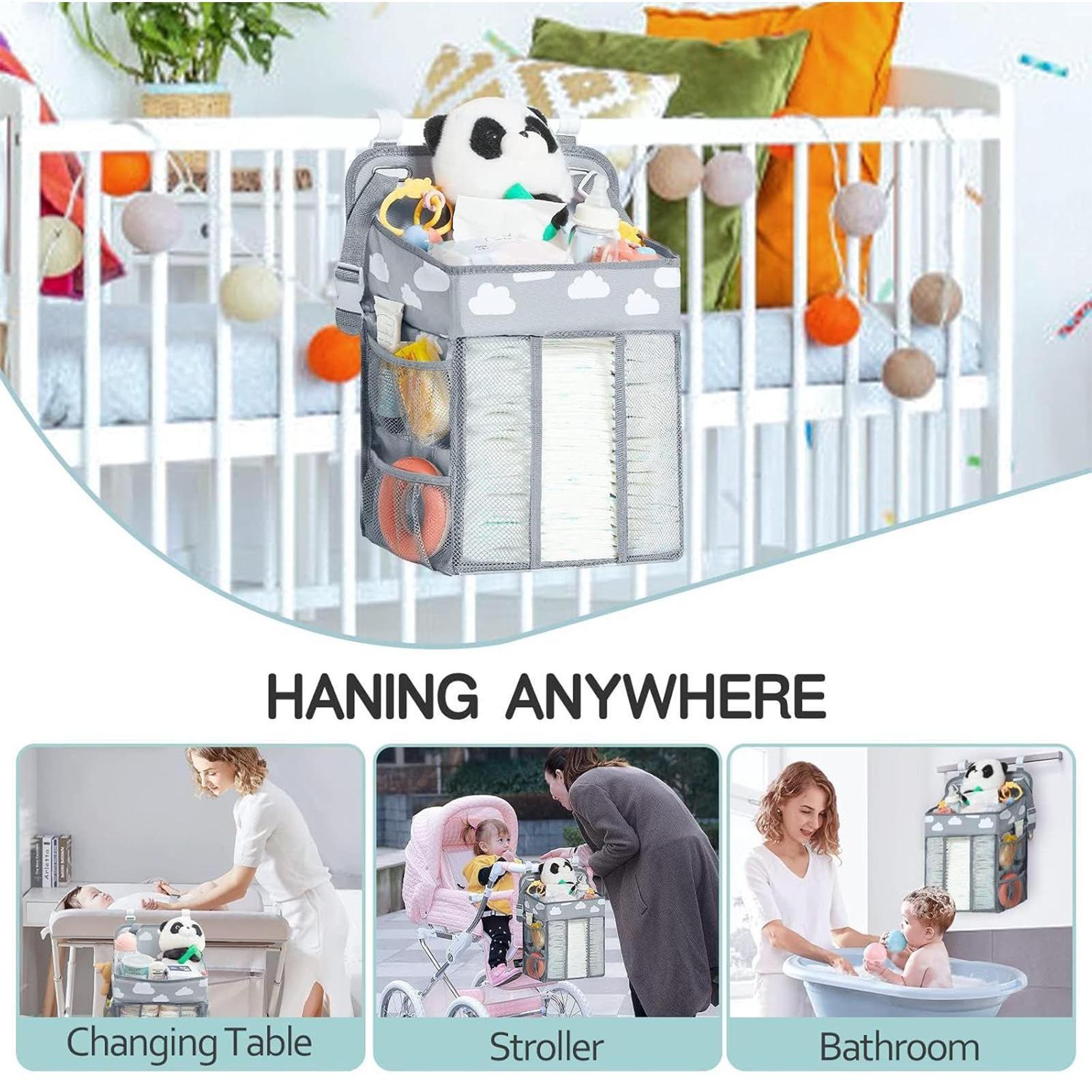 Crib Diaper Organizer Waterpro - Baby Nursery Crib ulasan dan harga