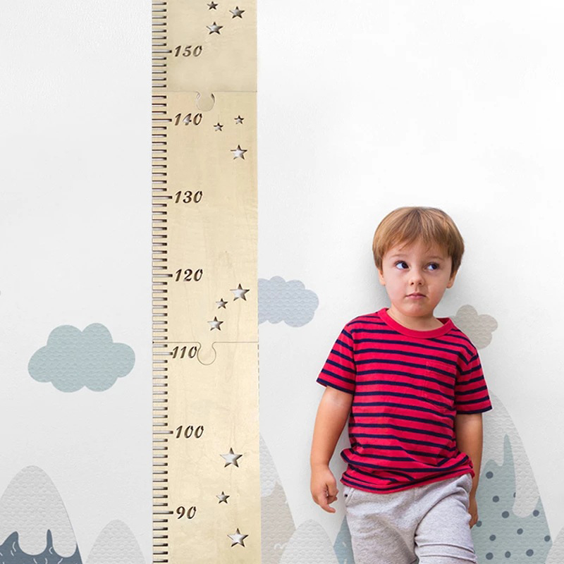 5 Sheets Nordic Wooden Kids He - Baby Nursery Decals ulasan dan harga
