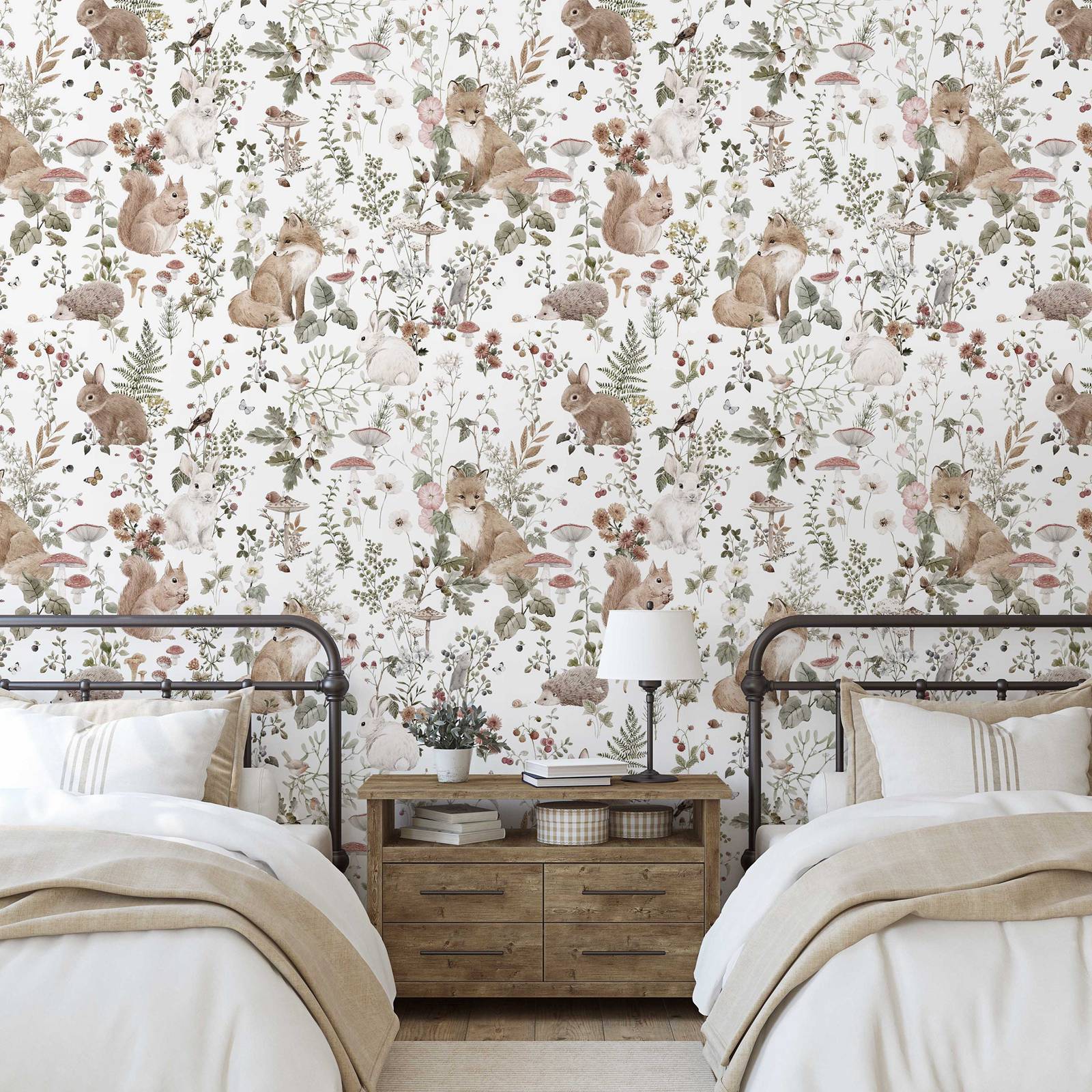Forest Babies MuraL, Boys Nurs - Baby Nursery Vintage ulasan dan harga
