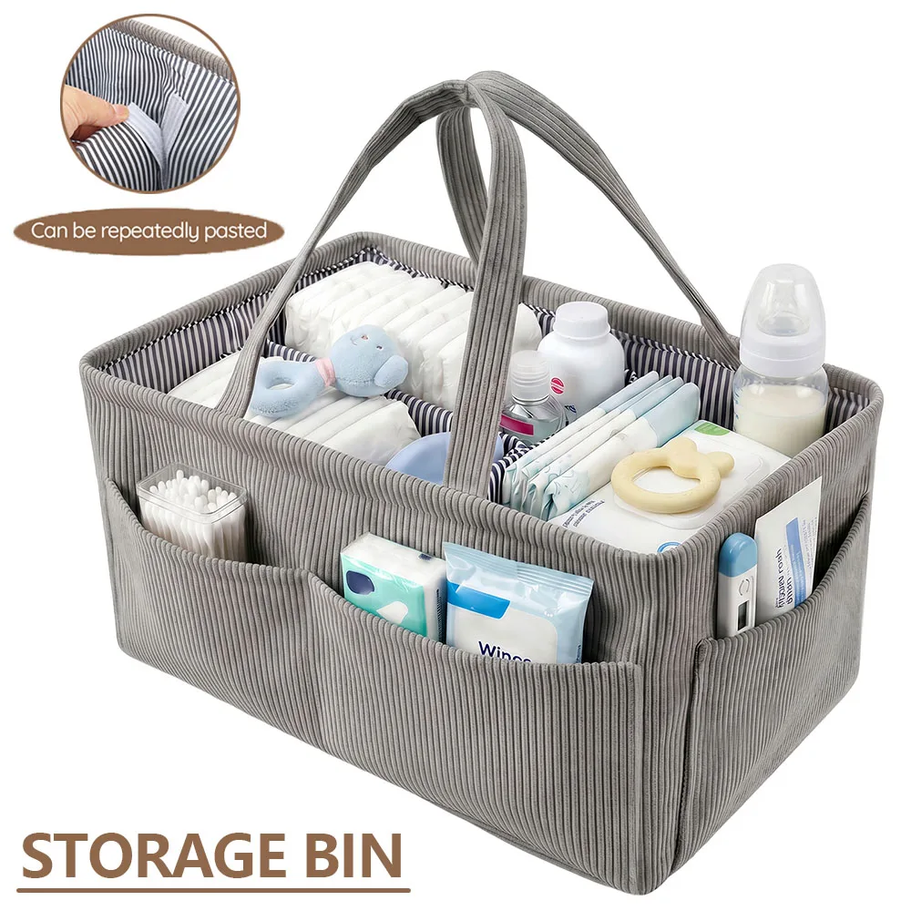 Baby Nappy Caddy Organizer Fol - Baby Nursery Storage ulasan dan harga