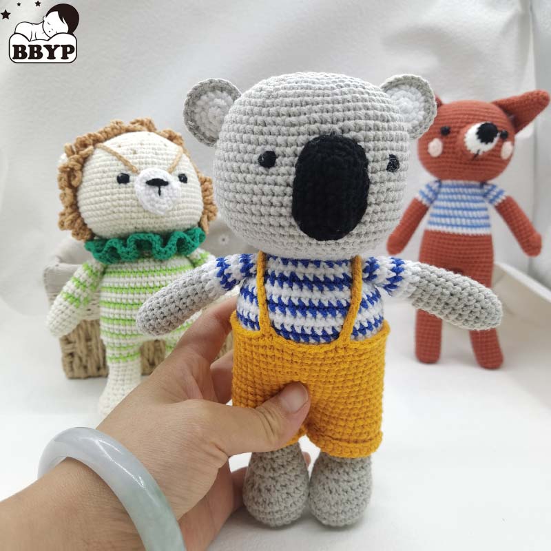 Baby Crochet Stuffed Lion Koal - Baby Nursery Diy ulasan dan harga