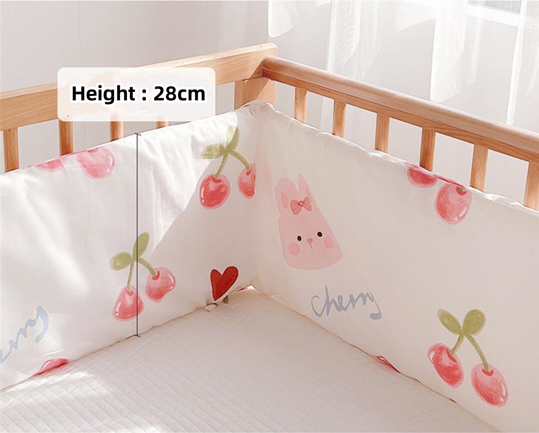 Crib Bumper Around Cot Baby Nu - Baby Nursery Crib ulasan dan harga