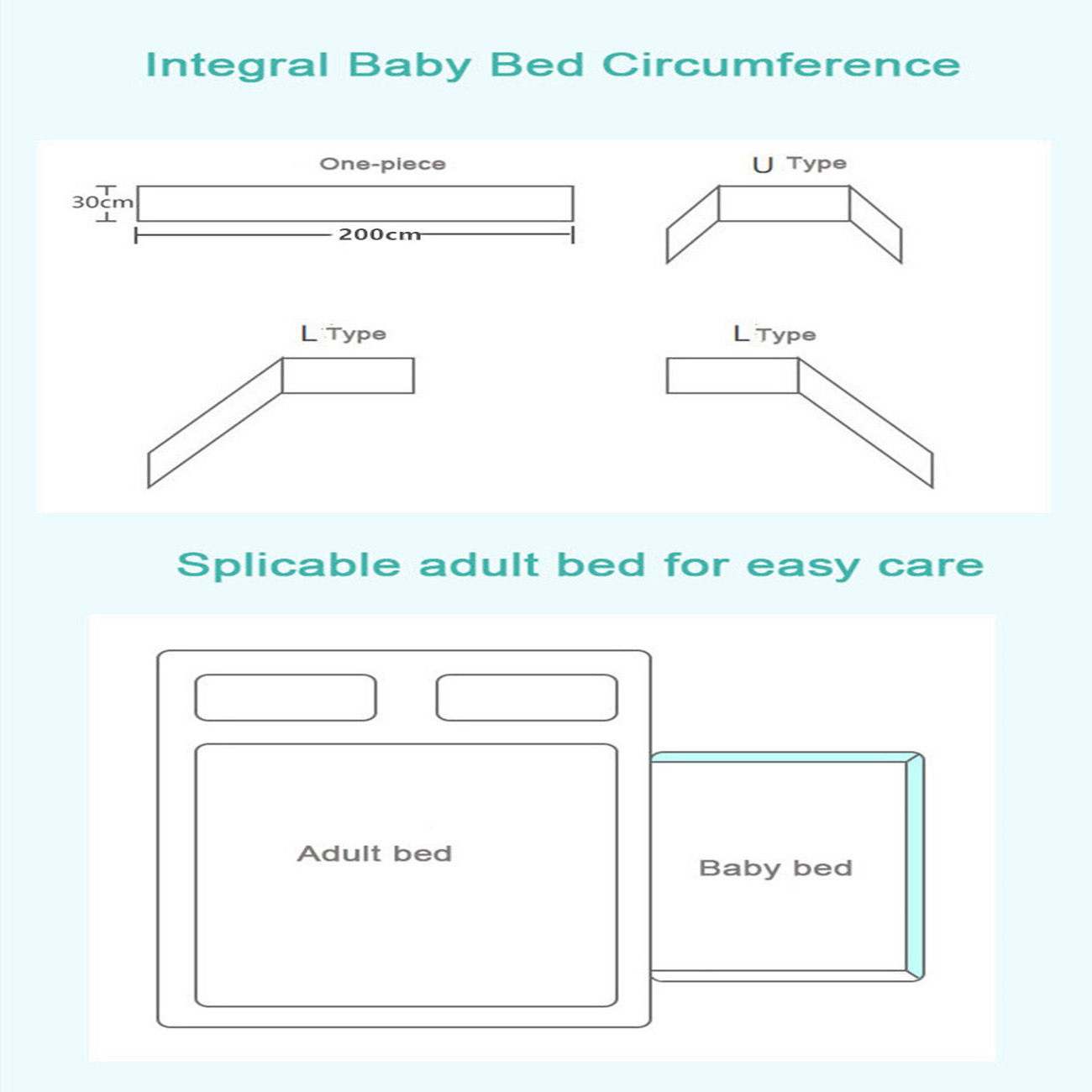 Infant Cotton Bumper Chichoner - Baby Nursery Glider ulasan dan harga