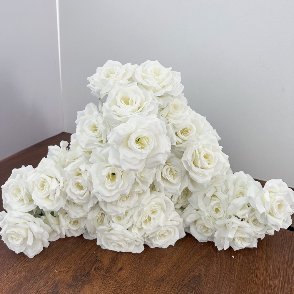 Beautiful 9 Heads Roses Bouque - Baby Nursery Vintage ulasan dan harga