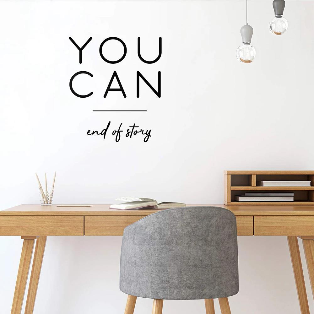 1pc Quotes Wall Sticker Self-a - Baby Nursery Decals ulasan dan harga