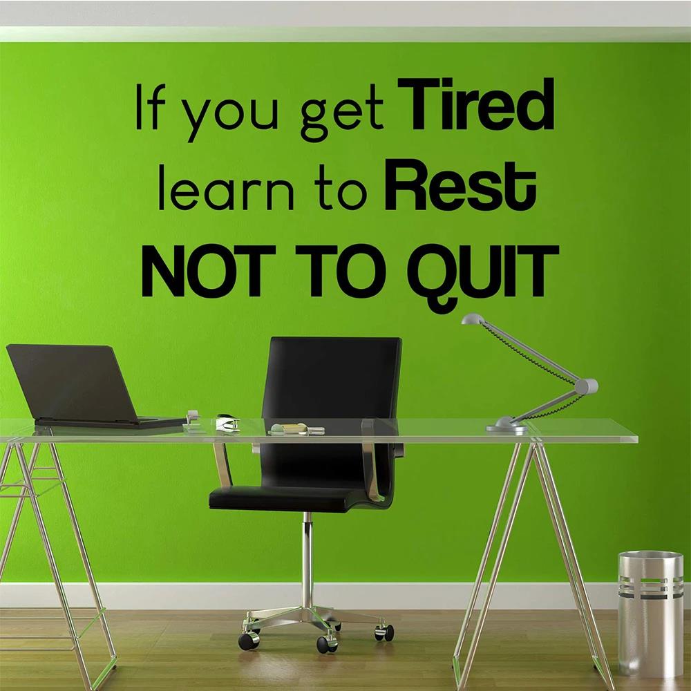 1pc Quotes Wall Sticker Self-a - Baby Nursery Decals ulasan dan harga