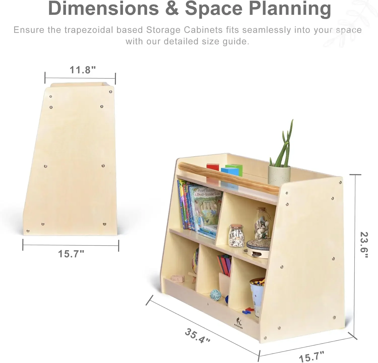 Montessori Toddler Shelf, Baby - Baby Nursery Shelf ulasan dan harga