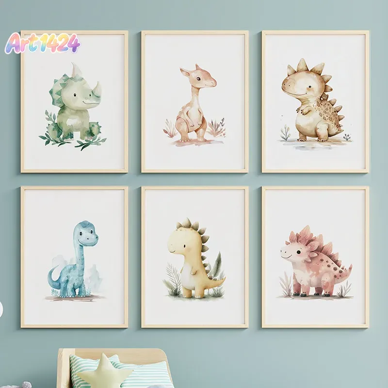Cartoon Dinosaur Jungle Kawaii - Baby Nursery Jungle ulasan dan harga