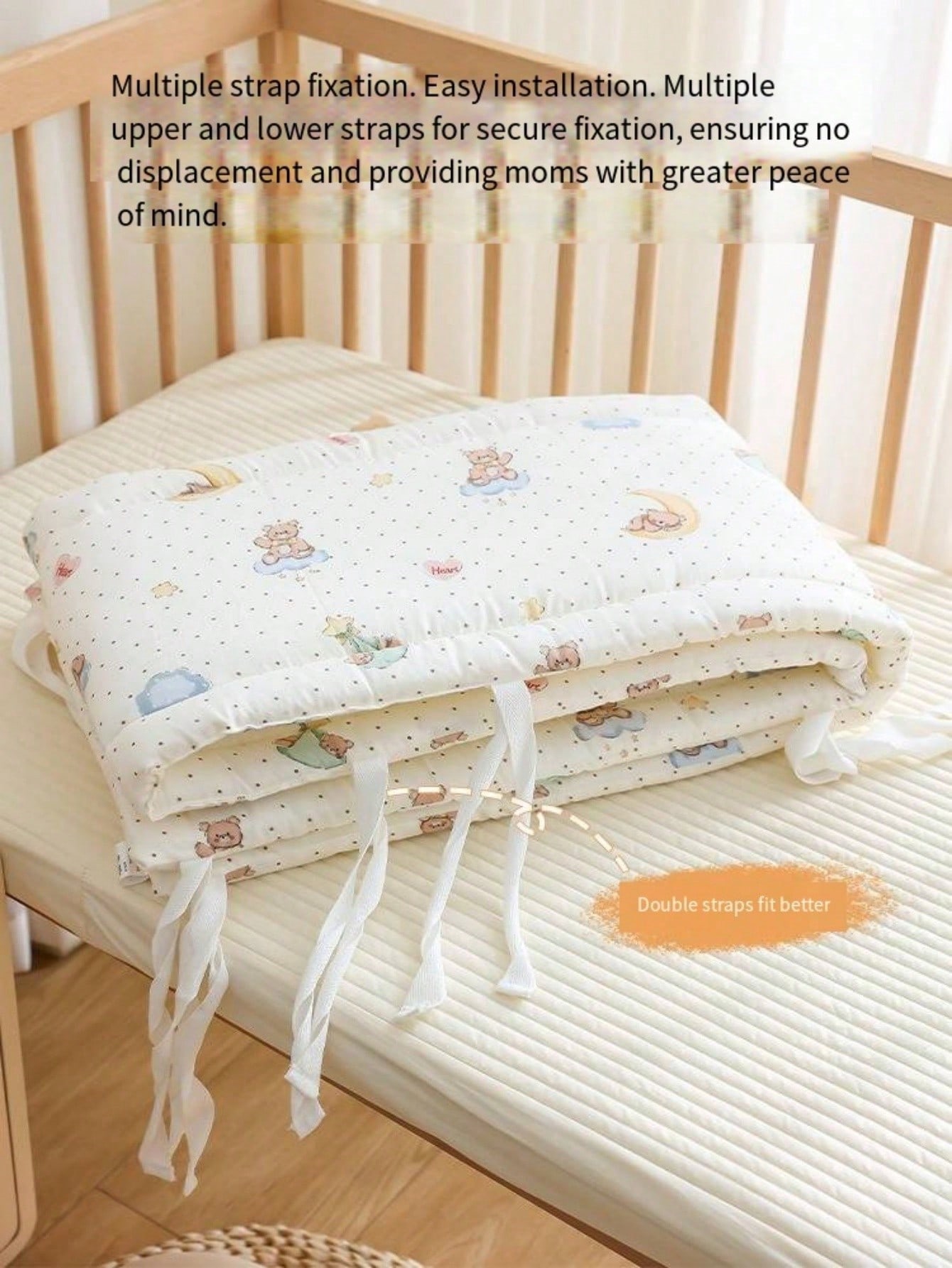 Baby Bumper Crib Bumper Protec - Baby Nursery Glider ulasan dan harga