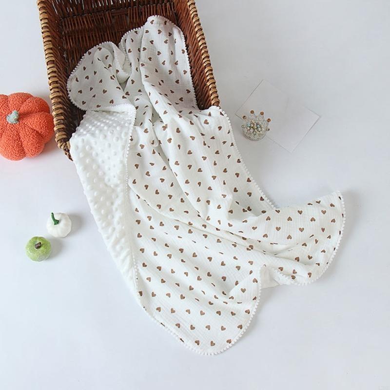 L38E Soft Nursery Blankets Bed - Baby Girl Nursery Quilt ulasan dan harga
