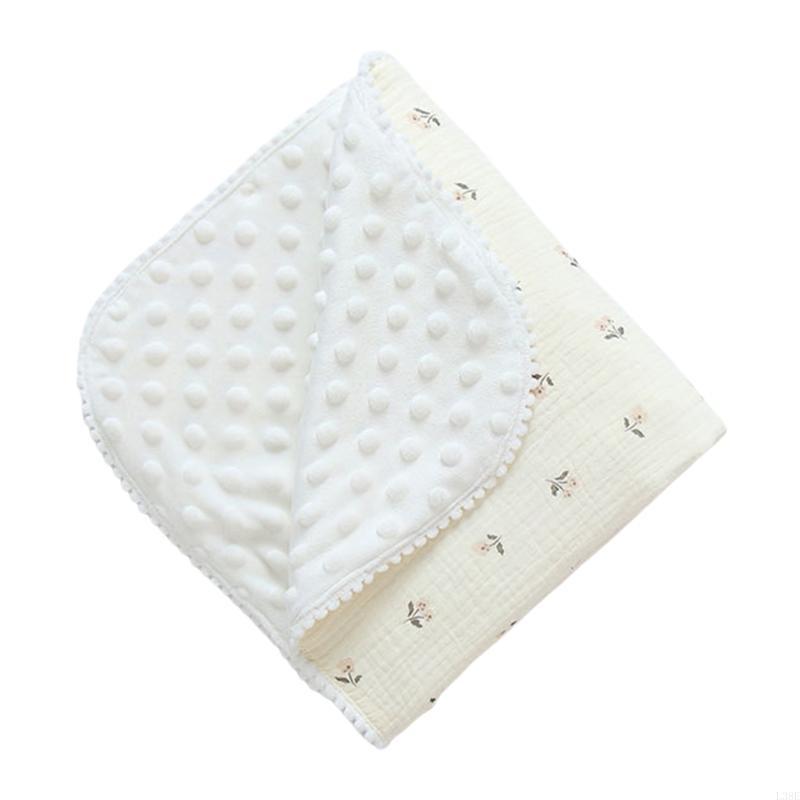 L38E Soft Nursery Blankets Bed - Baby Girl Nursery Quilt ulasan dan harga