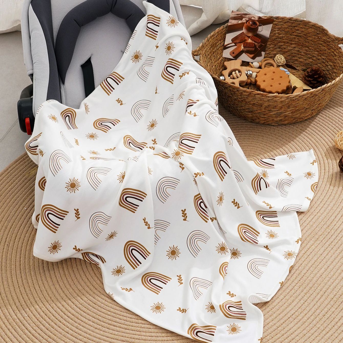 Elinfant Newborn Bamboo Receiv - Baby Nursery Essentials ulasan dan harga