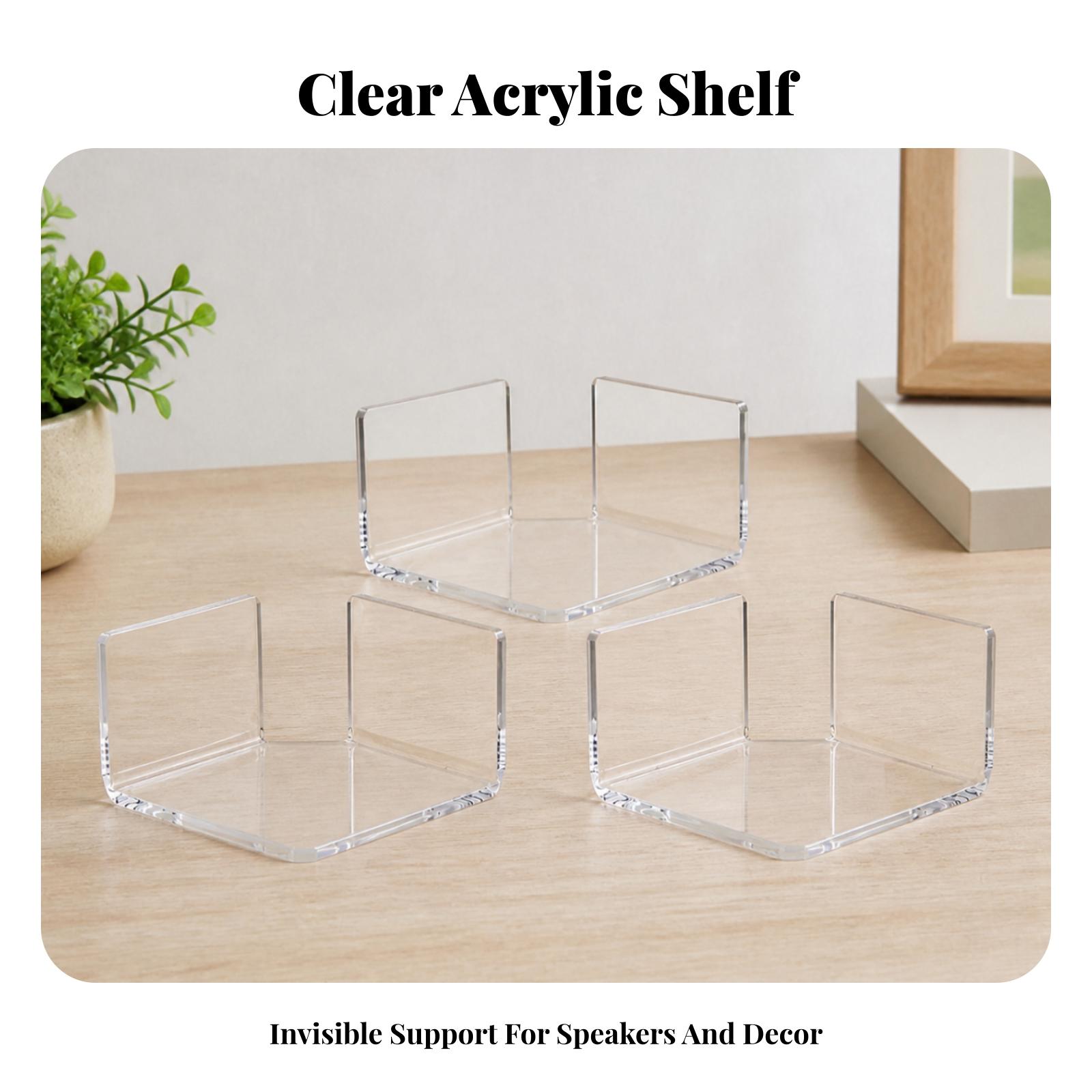 Clear Acrylic Video Monitor Wa - Baby Nursery Shelf ulasan dan harga