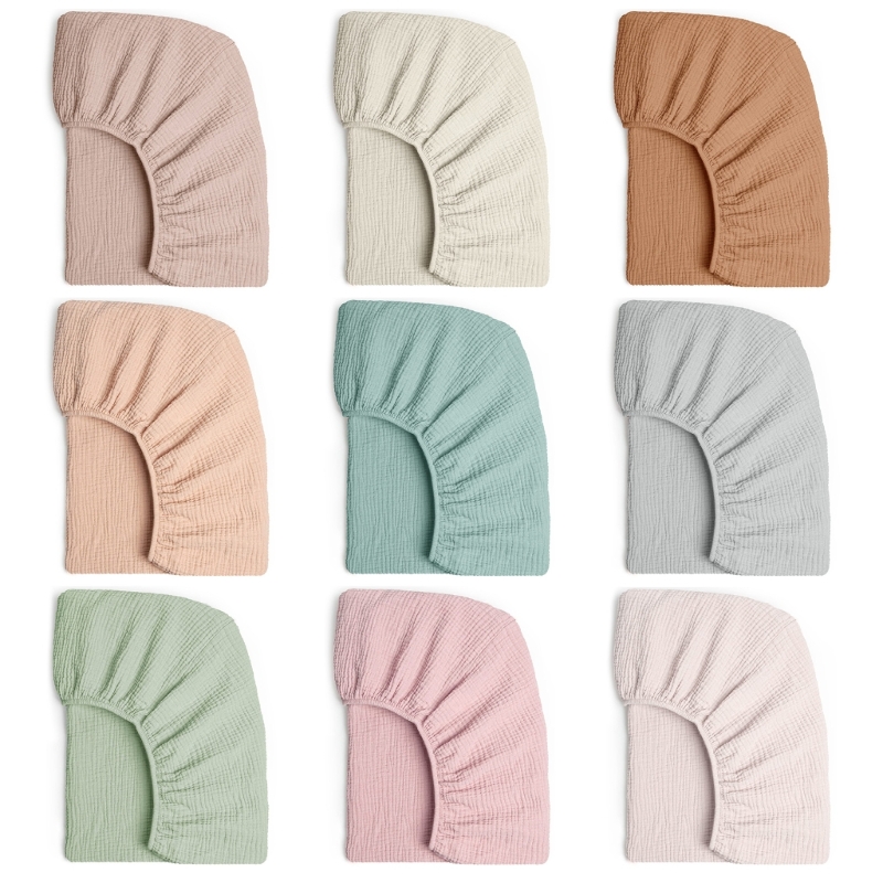 Soft Breathable Muslin Cotton  - Baby Nursery Crib ulasan dan harga