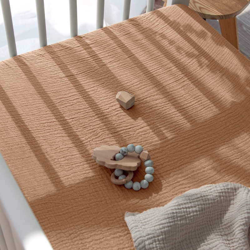 Soft Breathable Muslin Cotton  - Baby Nursery Crib ulasan dan harga