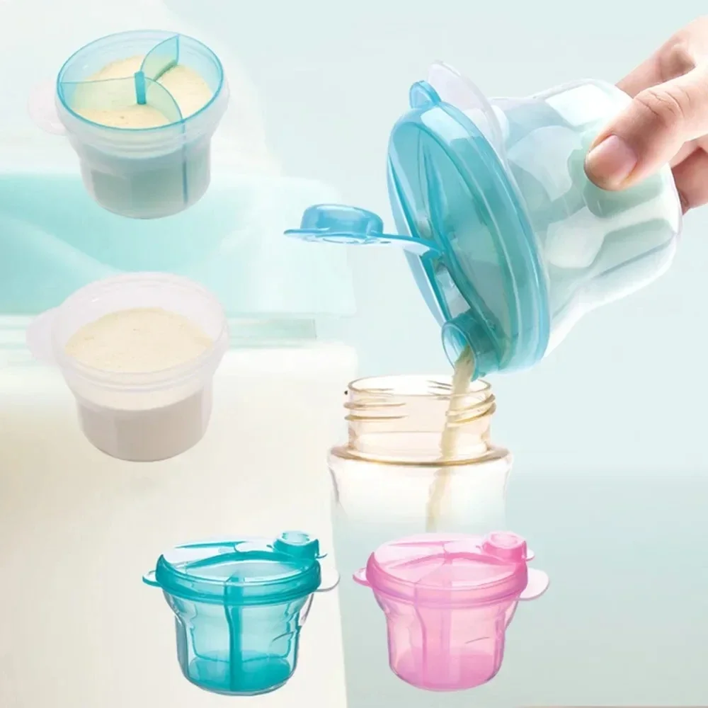 3-grid Portable Formula Dispen - Baby Nursery Essentials ulasan dan harga