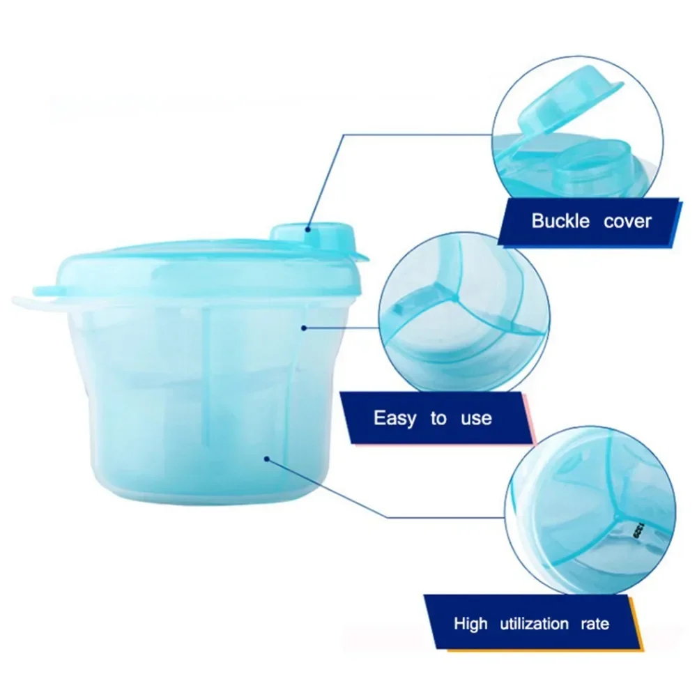 3-grid Portable Formula Dispen - Baby Nursery Essentials ulasan dan harga