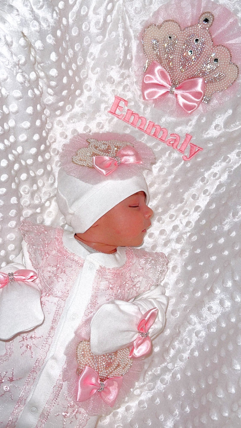 5pcs Baby Girl Newborn Jewels  - Baby Nursery Embroidery ulasan dan harga