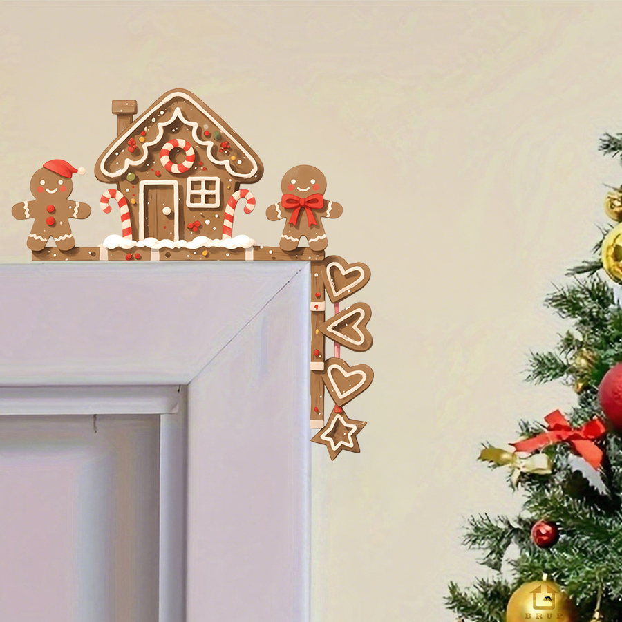 Gingerbread House & Man Christ - Baby Nursery Decals ulasan dan harga