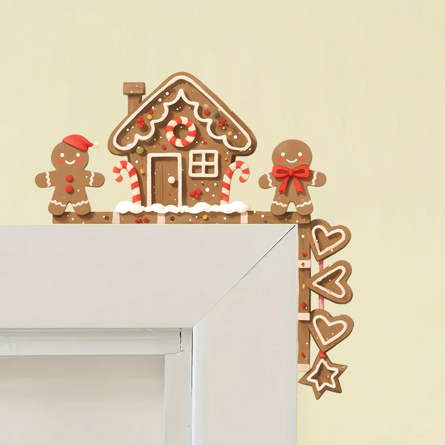 Gingerbread House & Man Christ - Baby Nursery Decals ulasan dan harga