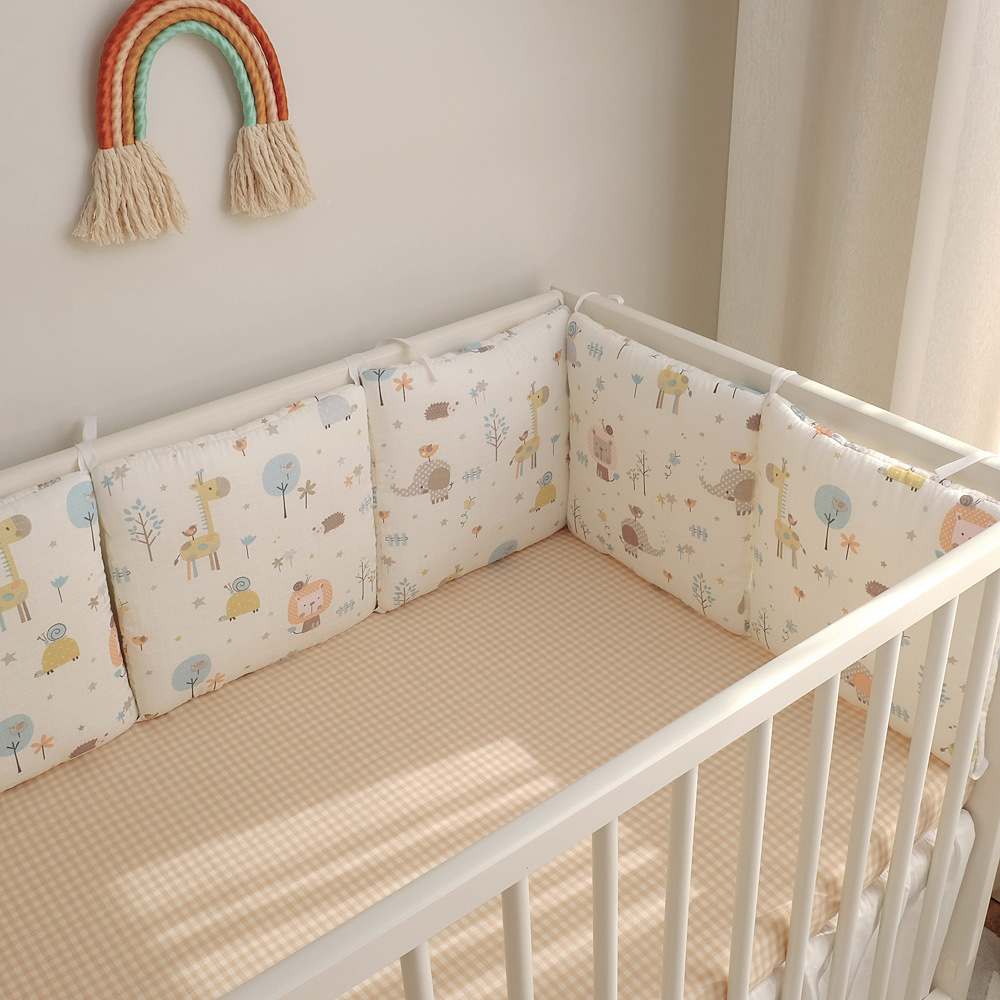 Baby Bed Bumper Newborn Bed Gu - Baby Nursery Glider ulasan dan harga