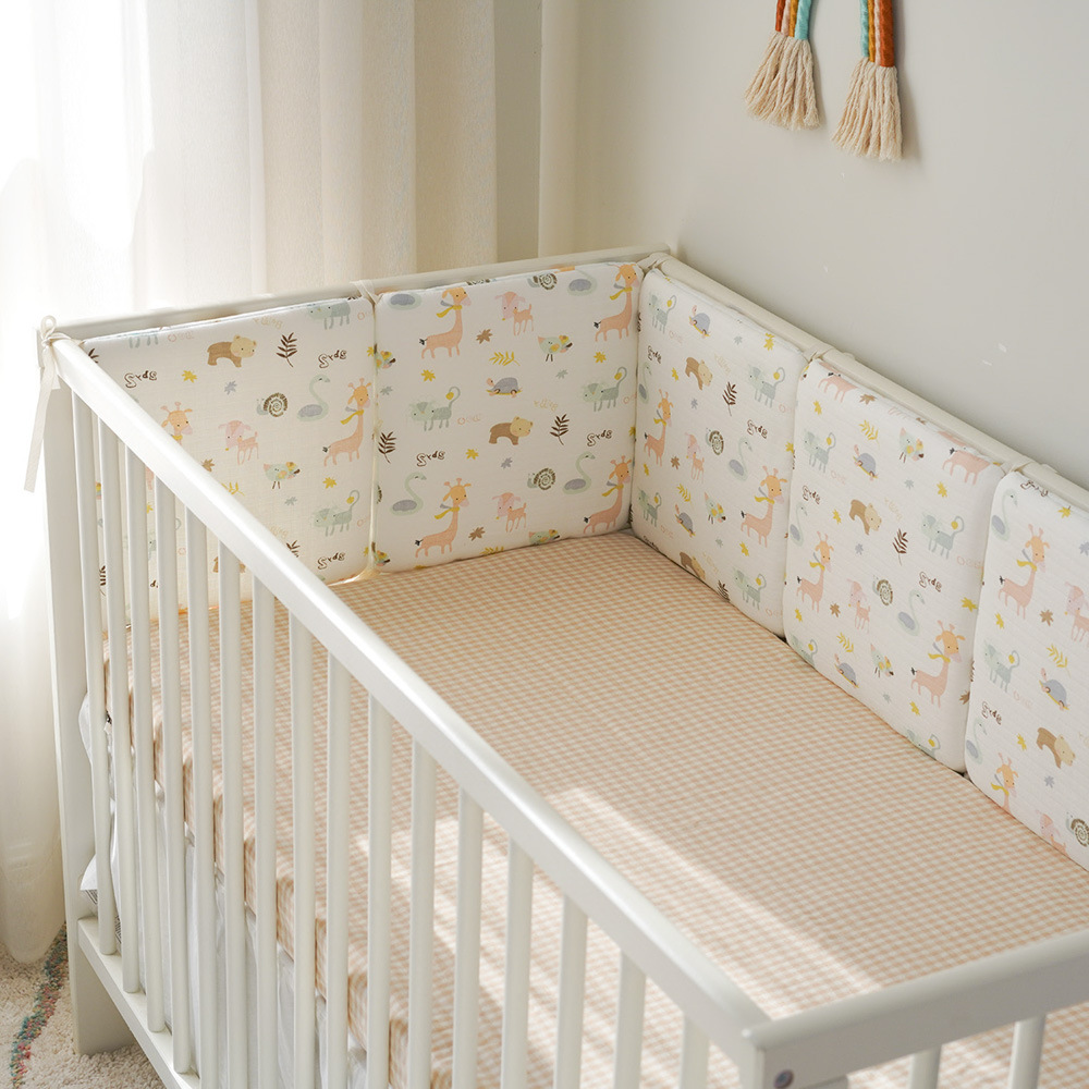 Baby Bed Bumper Newborn Bed Gu - Baby Nursery Glider ulasan dan harga