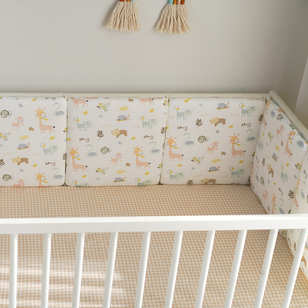 Baby Bed Bumper Newborn Bed Gu - Baby Nursery Glider ulasan dan harga