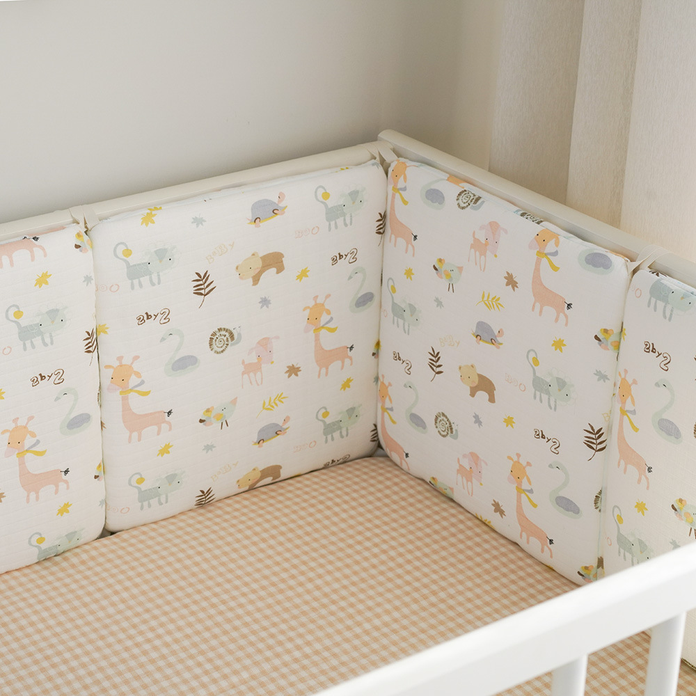 Baby Bed Bumper Newborn Bed Gu - Baby Nursery Glider ulasan dan harga