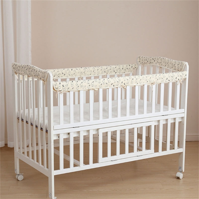 4 PCs Cotton Baby Bed Bumpers  - Baby Nursery Glider ulasan dan harga