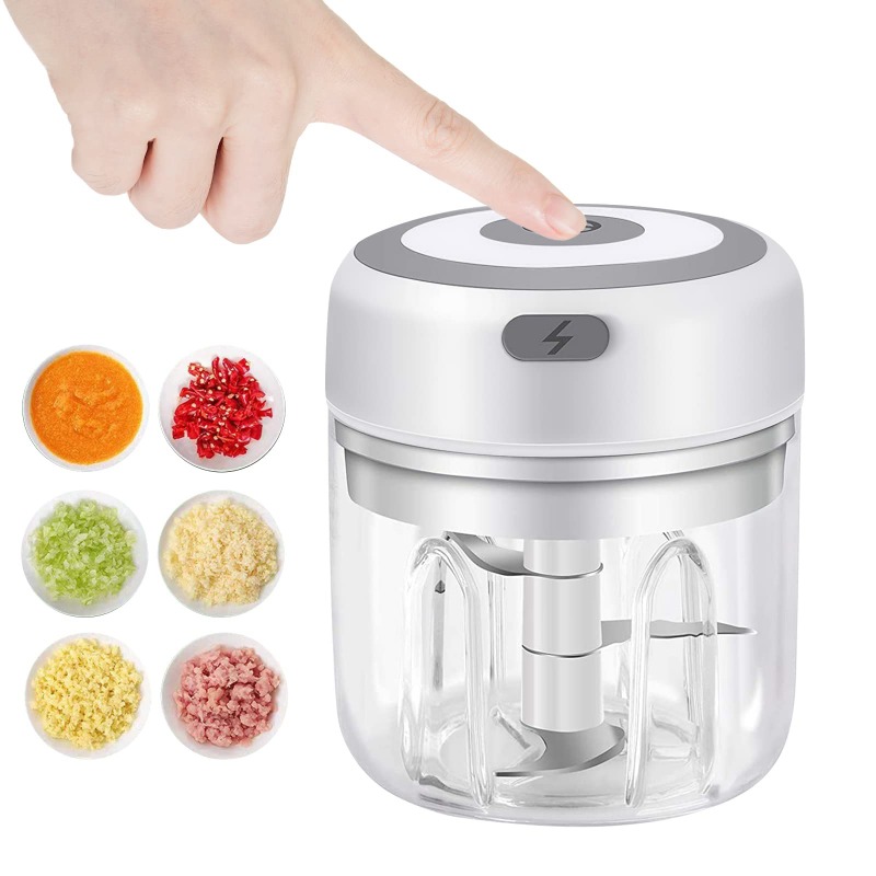 250ML Electric Garlic Grinder  - Baby Food Processor ulasan dan harga