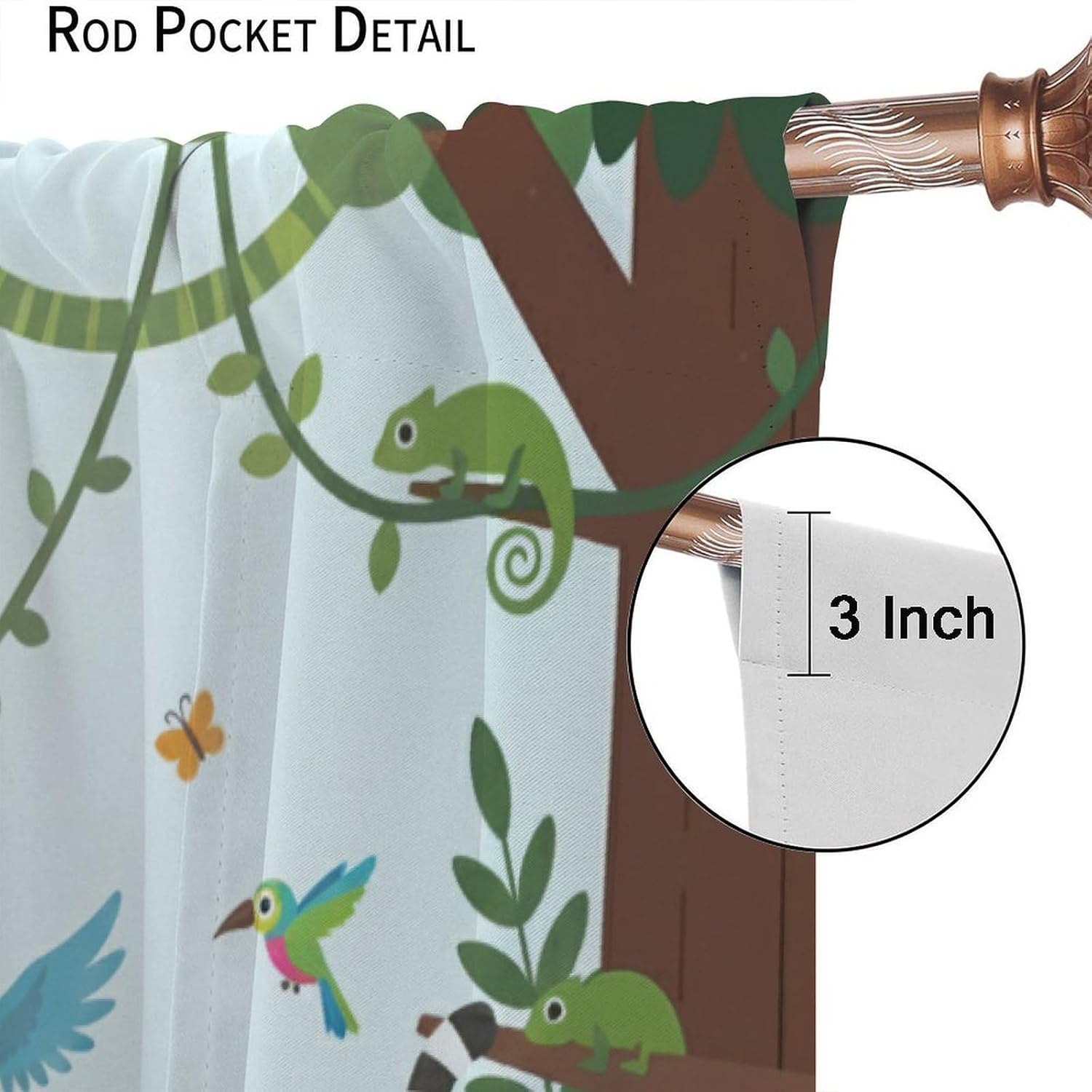 Aesthetic Tropical Jungle Anim - Baby Nursery Jungle ulasan dan harga