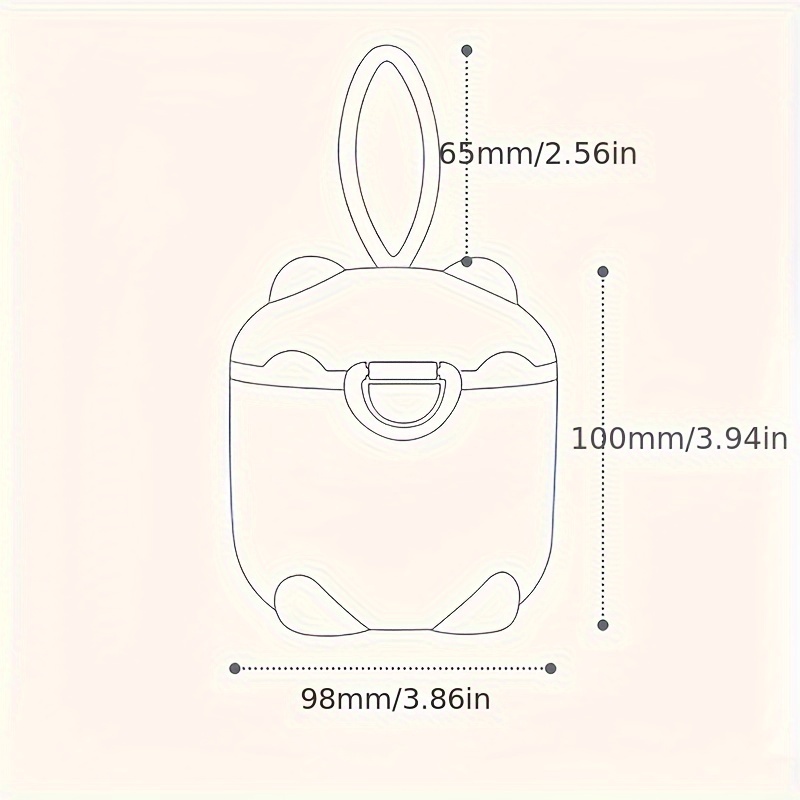 1pc Portable Four-Layer Milk P - Baby Nursery Essentials ulasan dan harga