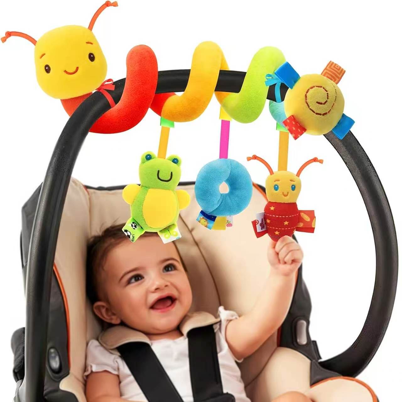Cute Bee Hanging Toy for Baby  - Baby Nursery Crib ulasan dan harga