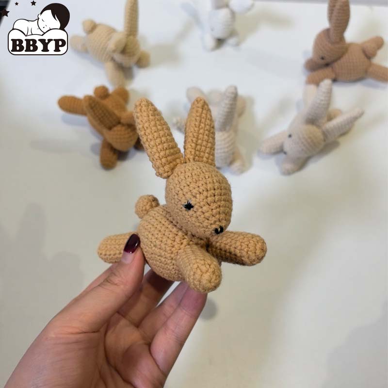 1Pcs Adorable Crochet Rabbit D - Baby Nursery Diy ulasan dan harga
