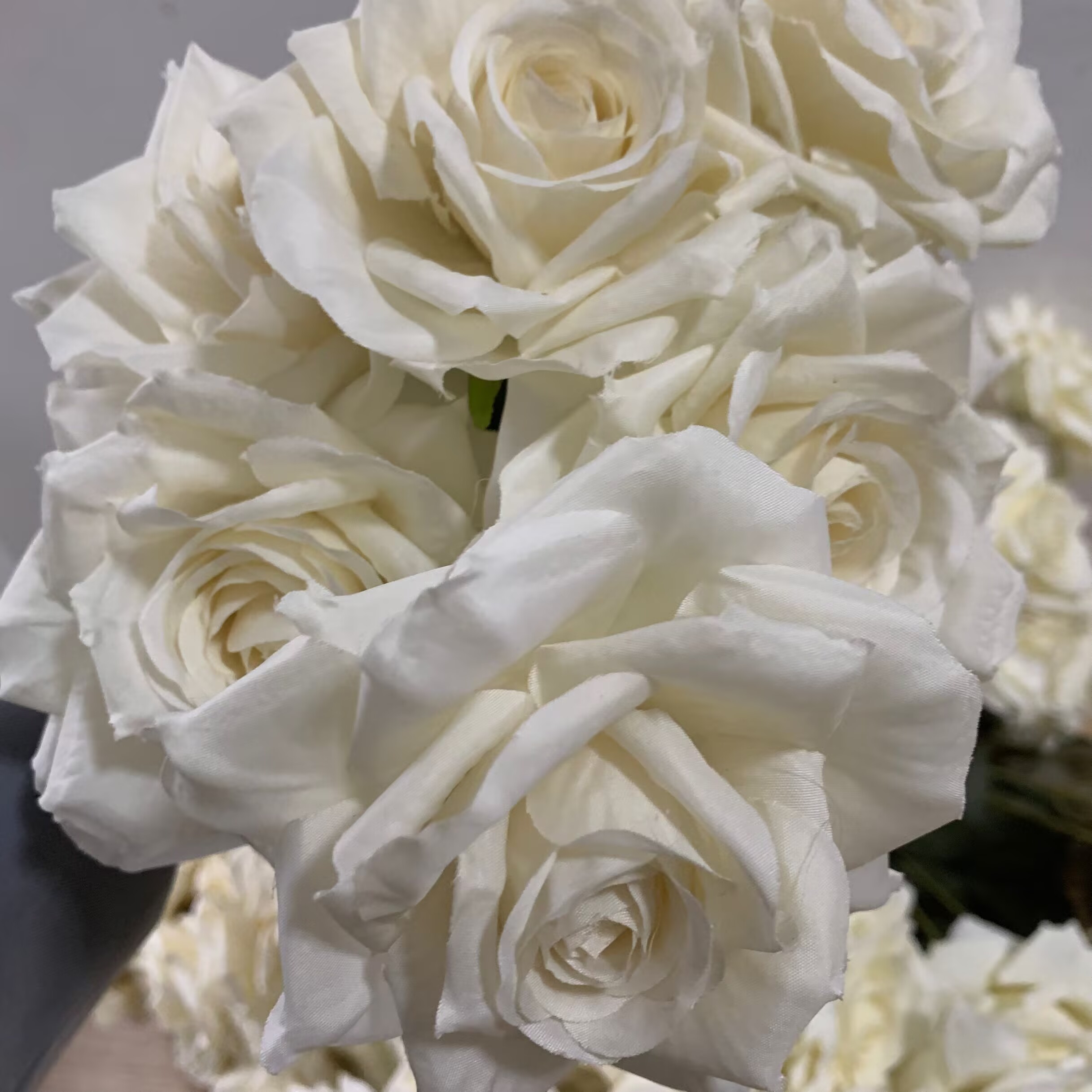 7Heads Roses Bouquet Artificia - Baby Nursery Vintage ulasan dan harga