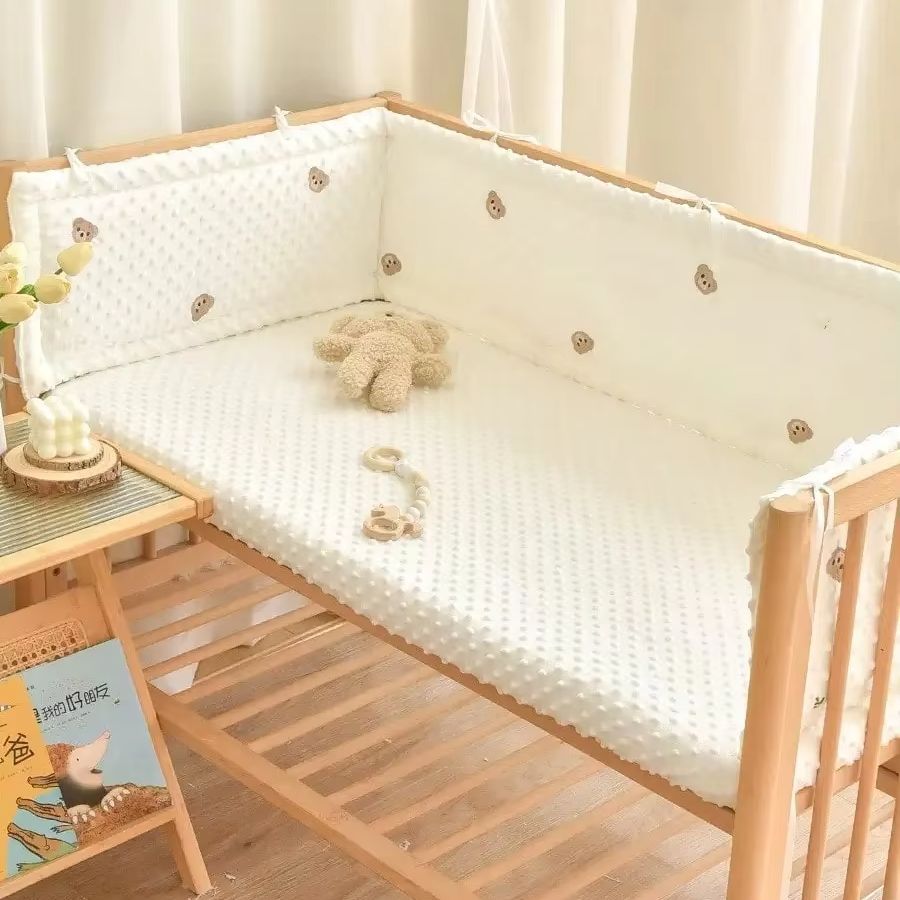 Solid Color Baby Crib Fence Co - Baby Nursery Glider ulasan dan harga