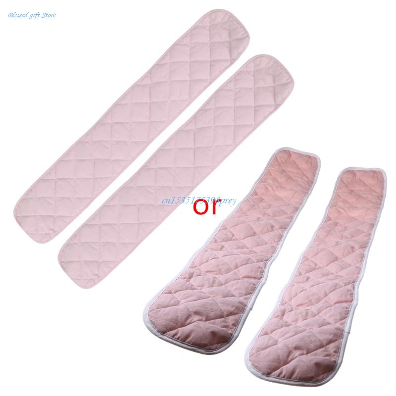 2Pcs Cotton Crib Wrap Safe Tee - Baby Nursery Glider ulasan dan harga